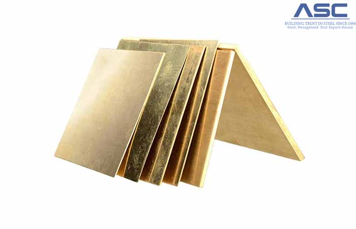 Naval Brass Plate & Sheet Supplier  C46400 Naval Brass - Amardeep Steel