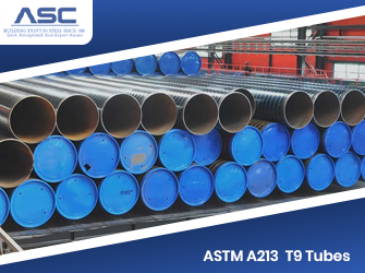 Bundle of ASTM A213 T9 Alloy Steel Seamless Tubes from Amardeep Steel Centre