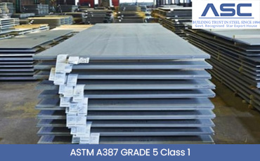 ASTM A387 / ASME SA387 GRADE 5 Class 1 - Alloy Steel Plates