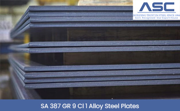 SA 387 GR 9 Cl 1 Alloy Steel Plates