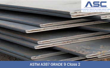 SA 387 GR 9 Cl 2 Alloy Steel Plates