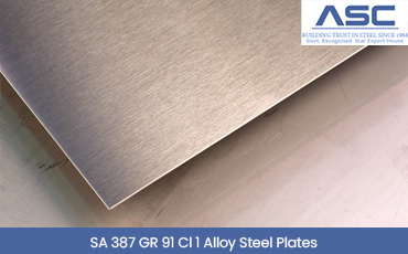 SA 387 GR 91 Cl 1 Alloy Steel Plates