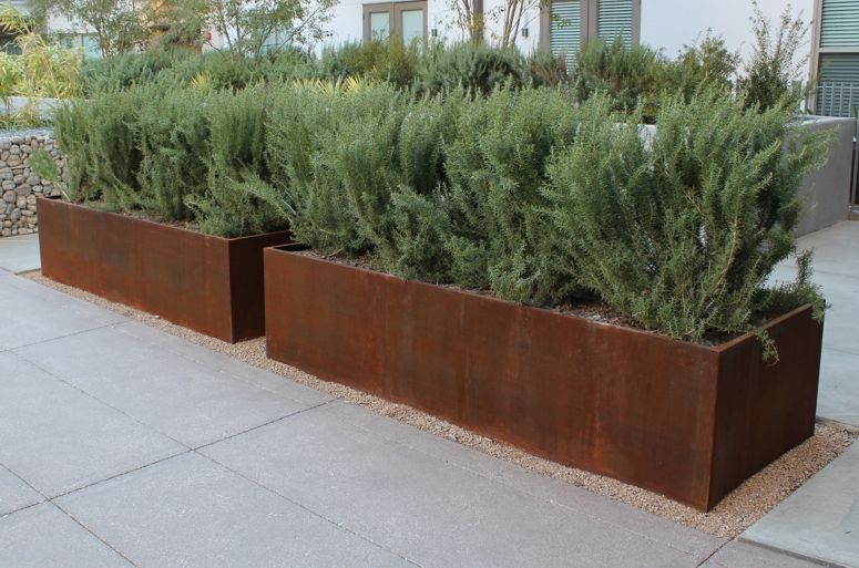 Corten Steel Planters