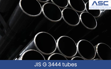 JIS G 3444 Tubes