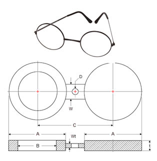 spectacle blind flanges dimentions