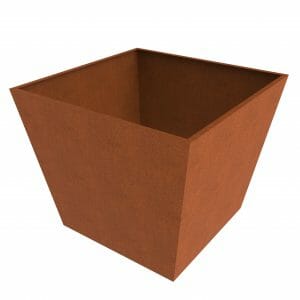 Tapered Corten Steel Planter