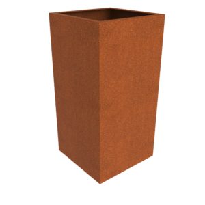 Corten Steel Tall Planter