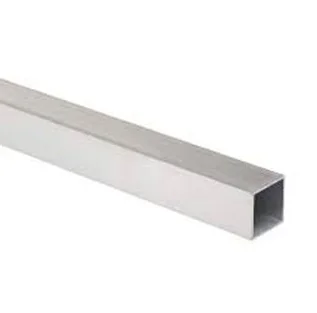 Stainless steel 304 Square Tube (Radius Corners)