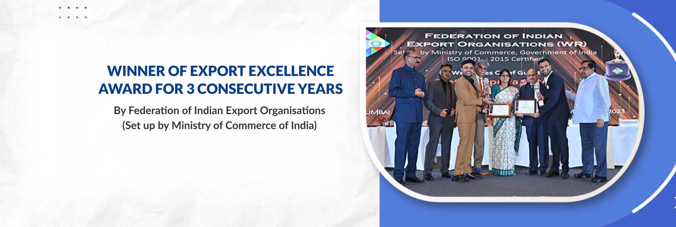 Amardeep Steel Centre awarded for export excellence by FIEO